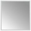 vidaXL LED kupaonsko ogledalo s ogledalom *Transparent*an 50 x 50 cm
