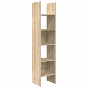 vidaXL Ormarić za knjige boja hrasta 40x35x180 cm konstruirano drvo