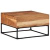 vidaXL Stolić za kavu 68 x 68 x 41 cm od masivnog bagremovog drva