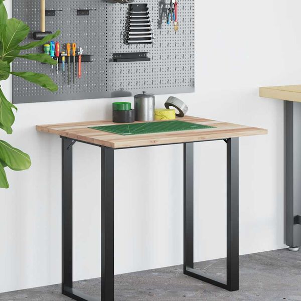 vidaXL Ploča za radni stol neobrađena 100x60x2 cm od bagremovog drva