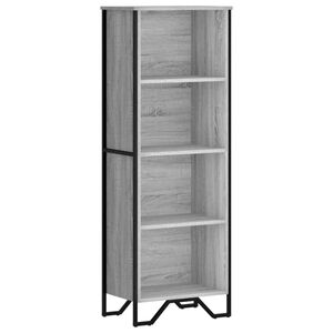 vidaXL Regal za knjige boja hrasta 50x31x137,5 cm konstruirano drvo