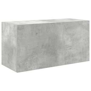vidaXL Kupaonski zidni ormarić beton sivi 60x25x30cm konstruirano drvo