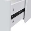 vidaXL Komoda s 4 ladice 60 x 30,5 x 71 cm bijele