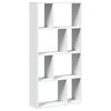 vidaXL Biblioteka bijela 60x20x120,5 cm, inženjerski drvo