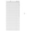 vidaXL Venecijanska roleta Bijela 65 x 130 cm 35 mm