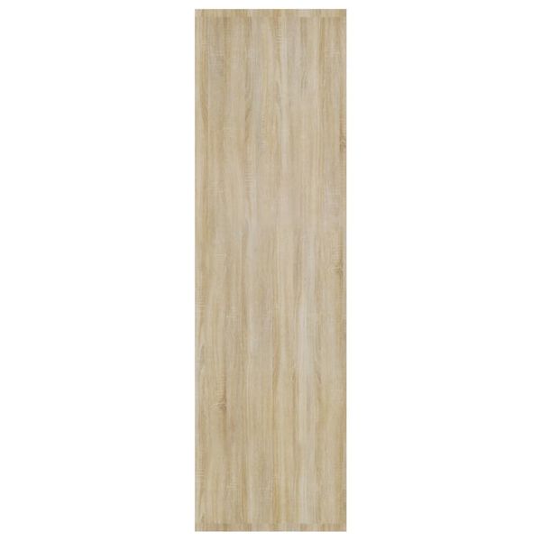 vidaXL Ormarić za knjige / pregrada boja hrasta 80x30x103 cm drveni