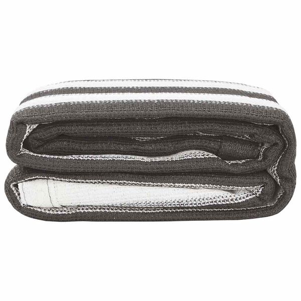 vidaXL Tepih za &scaron;ator 250 x 300 cm antracit i bijeli