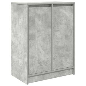vidaXL Ormarić za cipele boja betona 57x34x76 cm konstruirano drvo