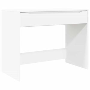 vidaXL Stol s ladicama Bijeli 100 x 50 x 78 cm Konstrukcijsko drvo