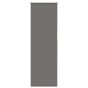 vidaXL Rolo zavjesa Blackout siva 40x130 cm &Scaron;irina tkanine 35,7 cm