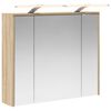 vidaXL Kupaonski ormar s ogledalom Sonoma hrast 73,5 x 16 x 62,5 cm