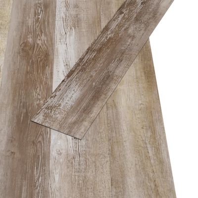 vidaXL Podne obloge PVC 5,02 m² 2 mm samoljepljive izbijeljeno drvo