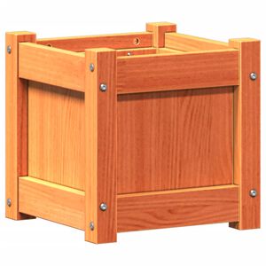 vidaXL Vrtna sadilica vo&scaron;tano smeđe boje 31x31x31 cm od borovine