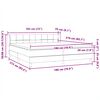 vidaXL Box Spring krevet s madracima svijetlo sivi 180x210 cm bar&scaron;un