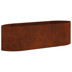 vidaXL Povi&scaron;eni vrtni krevet Otporni čelik 140 x 40 x 40 cm Čelik