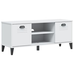 vidaXL Klupa za cipele VIKEN bijela 106 x 35 x 45 cm konstruirano drvo