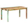 vidaXL Blagovaonski stol od masivnog obnovljenog drva 160 x 80 x 76 cm