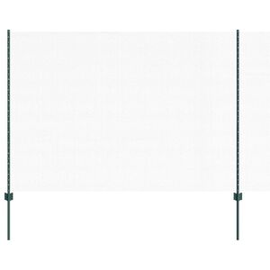 vidaXL Heksagonalna ograda s stubom 10 x 1,6 m Čelik premazan PVC-om
