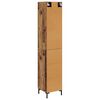 vidaXL Highboard Staro drvo 69,5 x 34 x 180 cm Konstruirano drvo