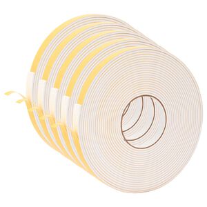 vidaXL Samoljepljiva pjenasta traka 5 pcs Bijela 15mm x 10m CR pjena