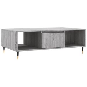 vidaXL Stolić za kavu siva boja hrasta 104x60x35 cm konstruirano drvo