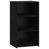 vidaXL Kreveta Crni hrast 50 x 41 x 93 cm Konstruirano drvo