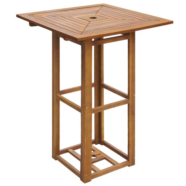 vidaXL 3-dijelni bistro set od masivnog bagremovog drva