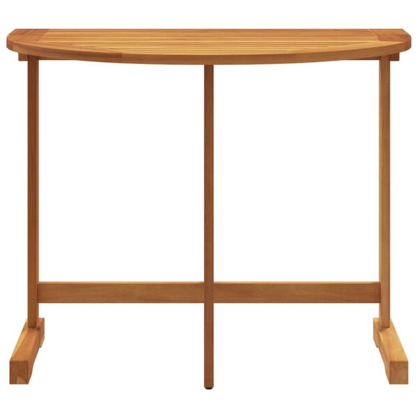 vidaXL 3-dijelni sklopivi vrtni blagovaonski set od drva bagrema