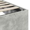vidaXL Otomanski krevet Betonski sivi 140 x 200 cm Konstruirano drvo