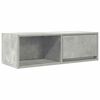 vidaXL TV ormarić boja betona 80x31x25,5 cm od konstruiranog drva