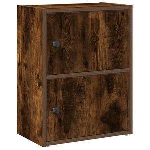 vidaXL Regal za knjige boja hrasta 40x24x52 cm od konstruiranog drva
