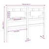 vidaXL Uzglavlje za krevet 155,5 x 4 x 100 cm od masivne borovine