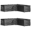 vidaXL Navlake za kutnu vrtnu garnituru 2 kom s 16 u&scaron;ica 285x285x70 cm