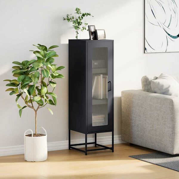 vidaXL Visoka ploča antracit 36x39x123 cm hladno valjani čelik