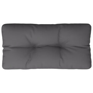 vidaXL Jastuk za palete antracit 80 x 40 x 12 cm od tkanine