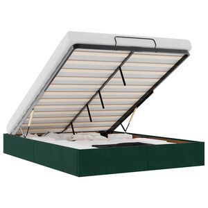 vidaXL Otomanski okvir kreveta bez madraca 140x200 cm bar&scaron;unasti