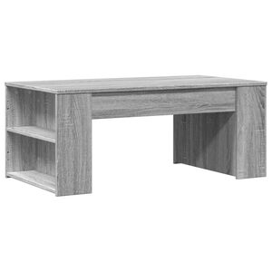 vidaXL Stolić za kavu boja hrasta 102x55x42 cm konstruirano drvo
