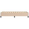 vidaXL Okvir za krevet boja cappuccina 90x190 cm od umjetne kože