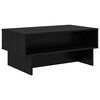 vidaXL Kava Stol Crni hrast 80 x 46 x 35 cm Konstruirano drvo