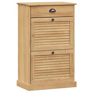vidaXL Ormarić za cipele VIGO 60 x 35 x 96 cm od masivne borovine