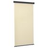 vidaXL Balkonska bočna tenda 125 x 250 cm krem