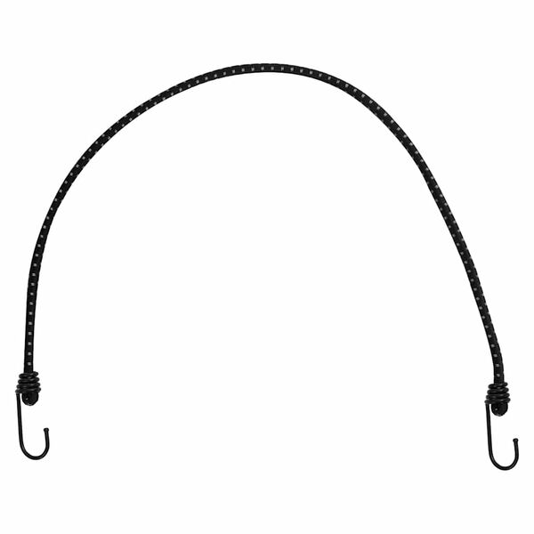 vidaXL Užad za bungee s reflektirajućim prugama i kukama 10 kom 88 cm