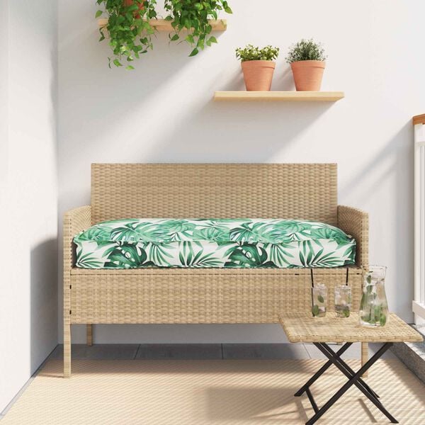 vidaXL Jastuk List Uzorak lista 120 x 60 x 12 cm Oxford tkanina