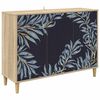 vidaXL Kreveta DOKKUM Sonoma 102 x 33 x 75 cm Konstruirano drvo
