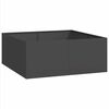 vidaXL Sadilica crna 100x100x40 cm od čelika