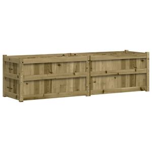 vidaXL Vrtna sadilica 180x50x50 cm od impregnirane borovine