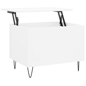 vidaXL Stolić za kavu bijeli 60 x 44,5 x 45 cm od konstruiranog drva