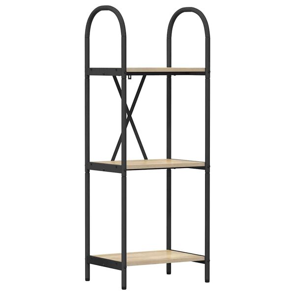 vidaXL Polica Sonoma hrast 40 x 30 x 109 cm Konstruirano drvo