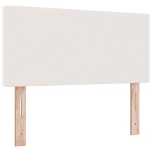 vidaXL Uzglavlje Krema 100 cm Kordura tekstil
