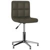 3087637 vidaXL Swivel Dining Chairs 4 pcs Brown Faux Leather (334408&times;2)